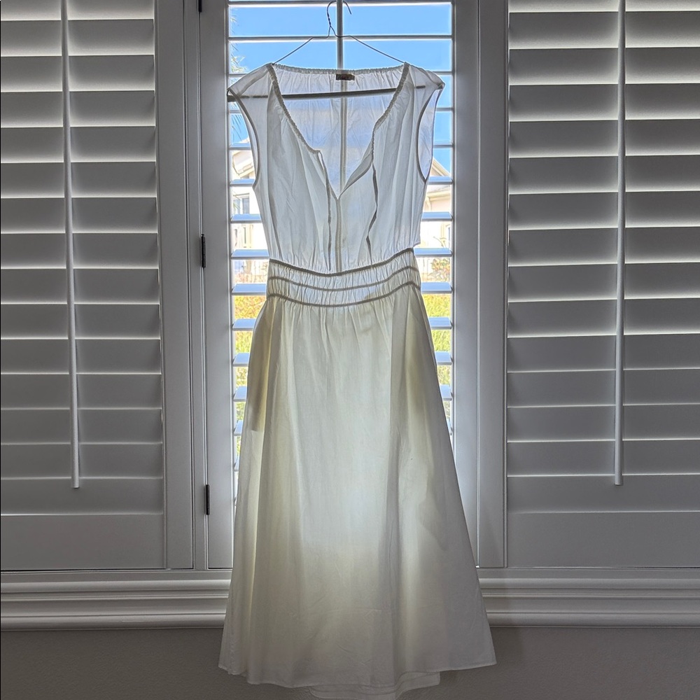 Faherty White Maxi Dress